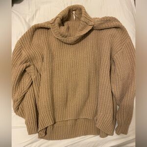 Free People Swim Too Deep Turtleneck Sweater